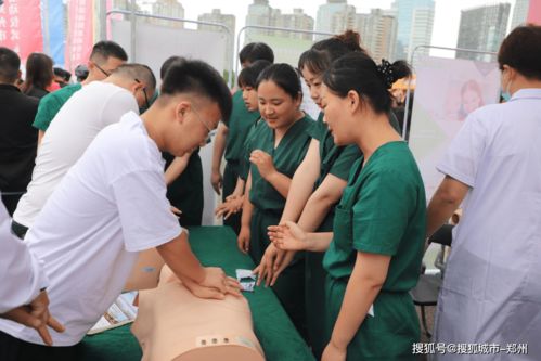 郑州澍青医专参展2021河南省暨郑州市职业教育活动周启动仪式